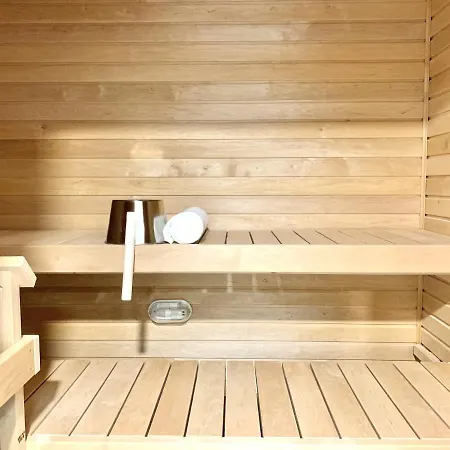 Apartmán Finland Panorama - New Luxury With Own Sauna, One Bedroom, Spacious Balcony With Views And Great Location Next To Nokia Arena