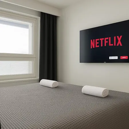 Finland Panorama - New Luxury With Own Sauna, One Bedroom, Spacious Balcony With Views And Great Location Next To Nokia Arena Apartman *