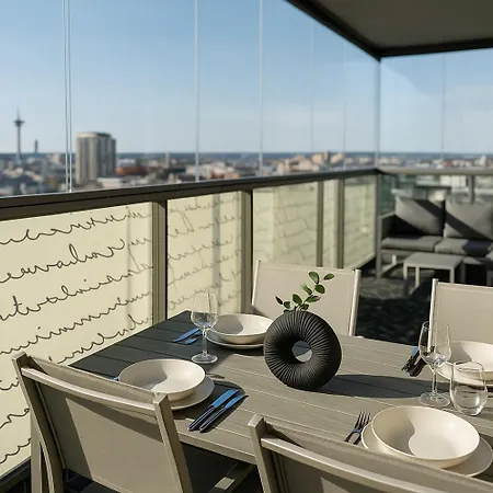 Finland Panorama - New Luxury With Own Sauna, One Bedroom, Spacious Balcony With Views And Great Location Next To Nokia Arena