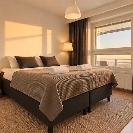 Finland Panorama - New Luxury With Own Sauna, One Bedroom, Spacious Balcony With Views And Great Location Next To Nokia Arena Apartmán *